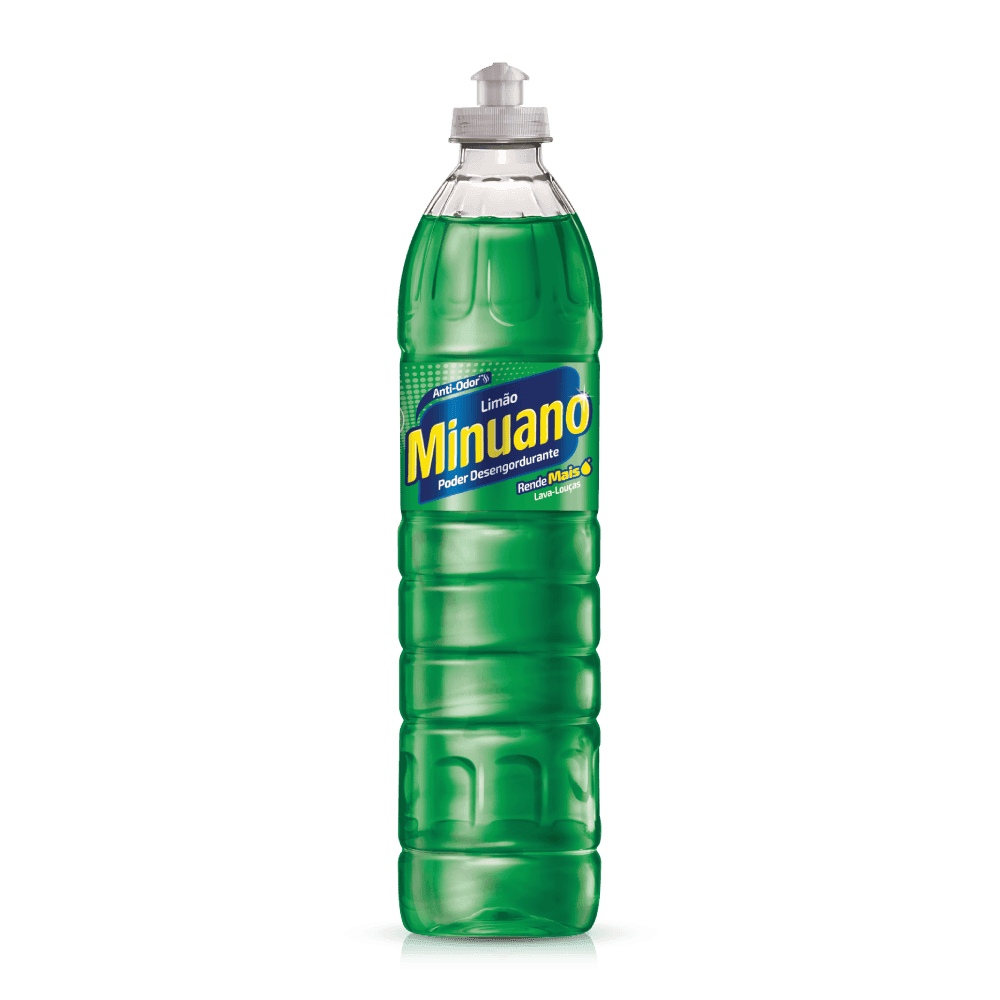 Detergente Minuano 1300 Limão 500ml