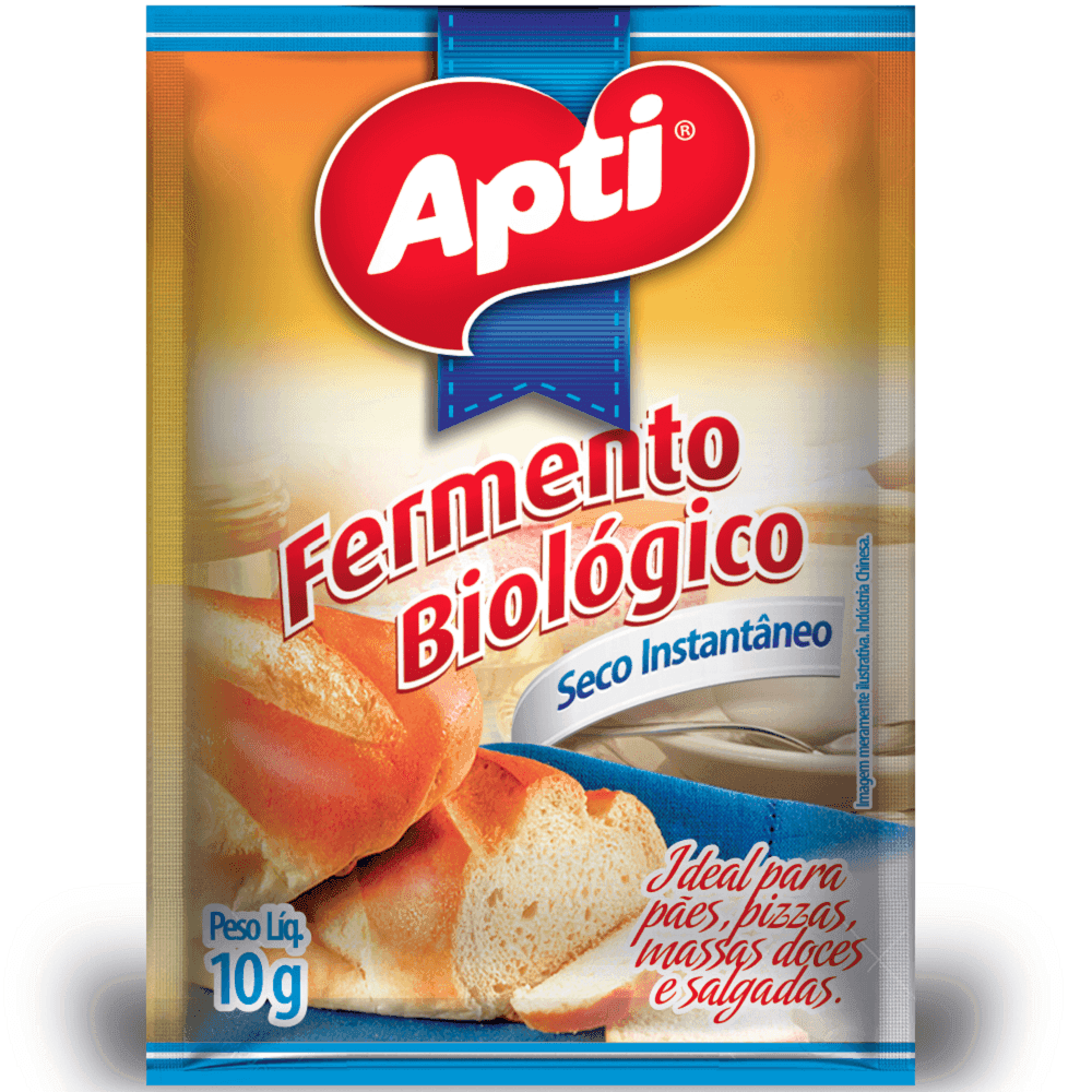 Fermento em Pó Apti Biológico Sachê 10g