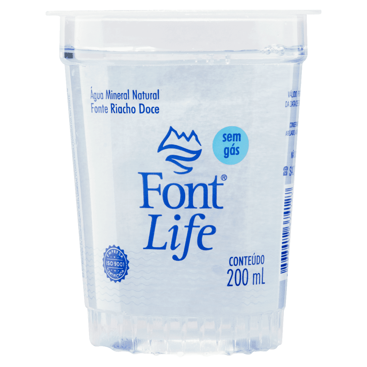 Agua Min Font Life Nat S/Gas 200Ml