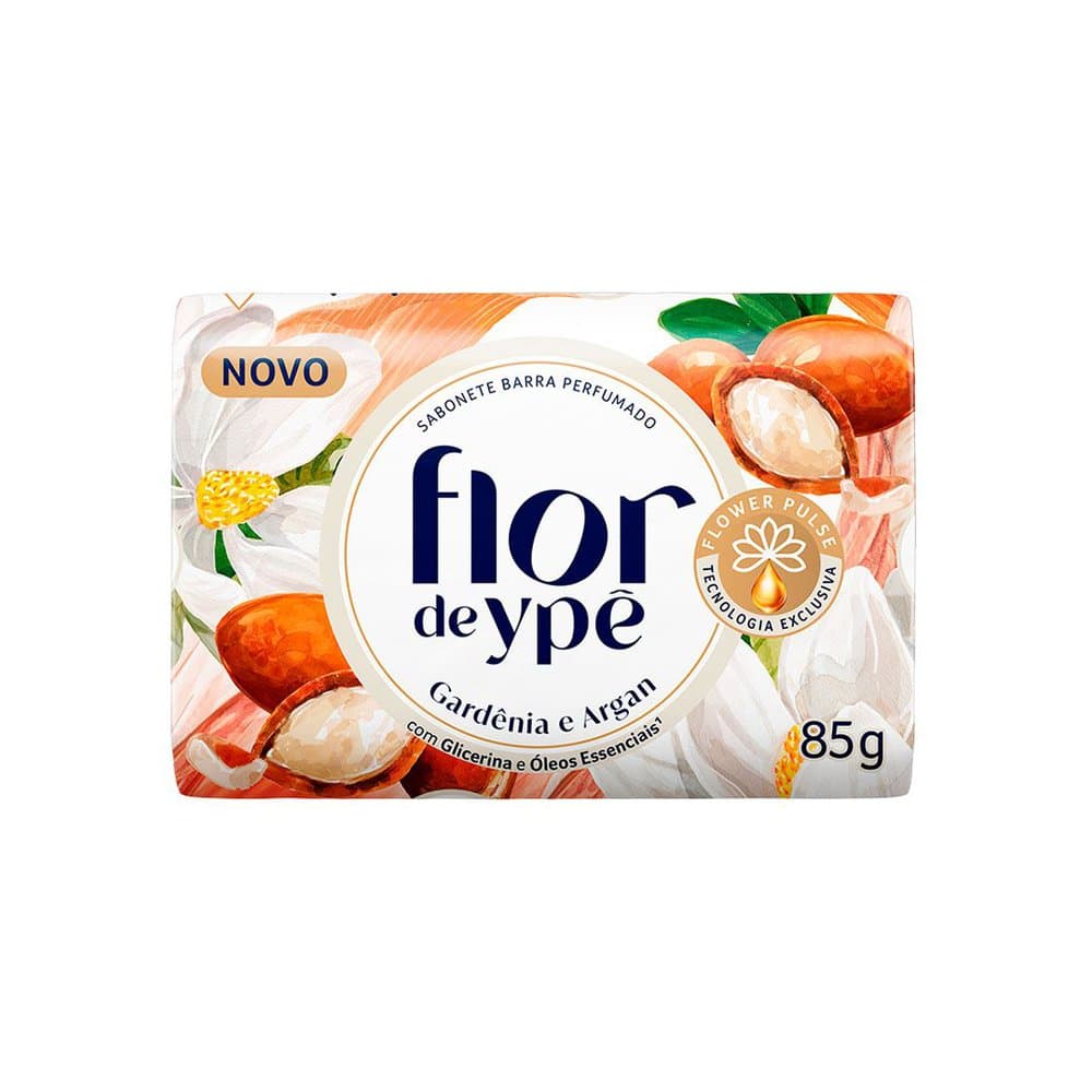 Sabonete Flor de Ypê Gardênia e Argan 85g