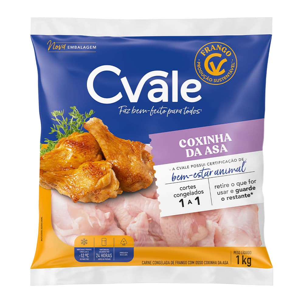 Coxinha C Vale Da Asa Iqf 1Kg